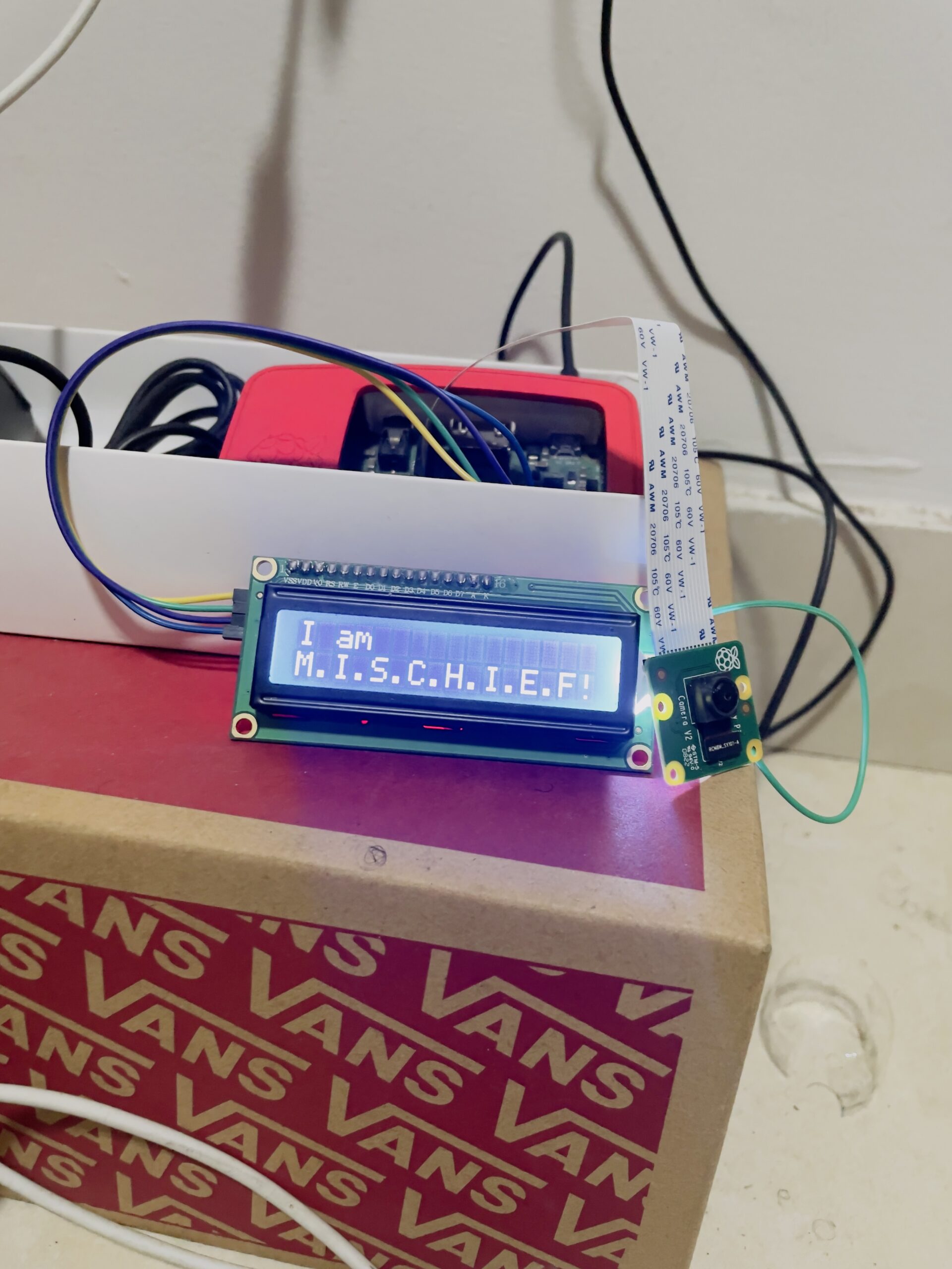 M.I.S.C.H.I.E.F smart home system Raspberry Pi