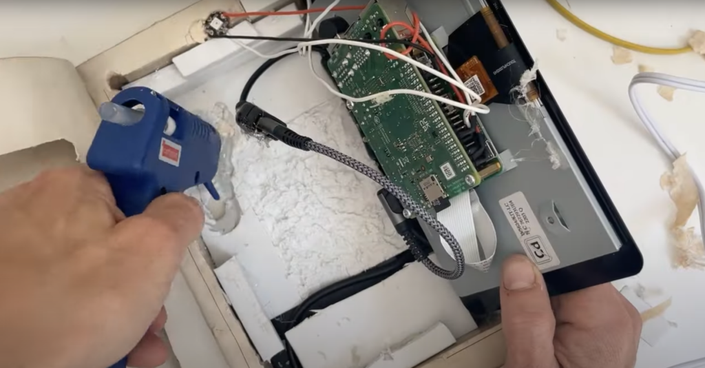 Hardware inside magic storybook