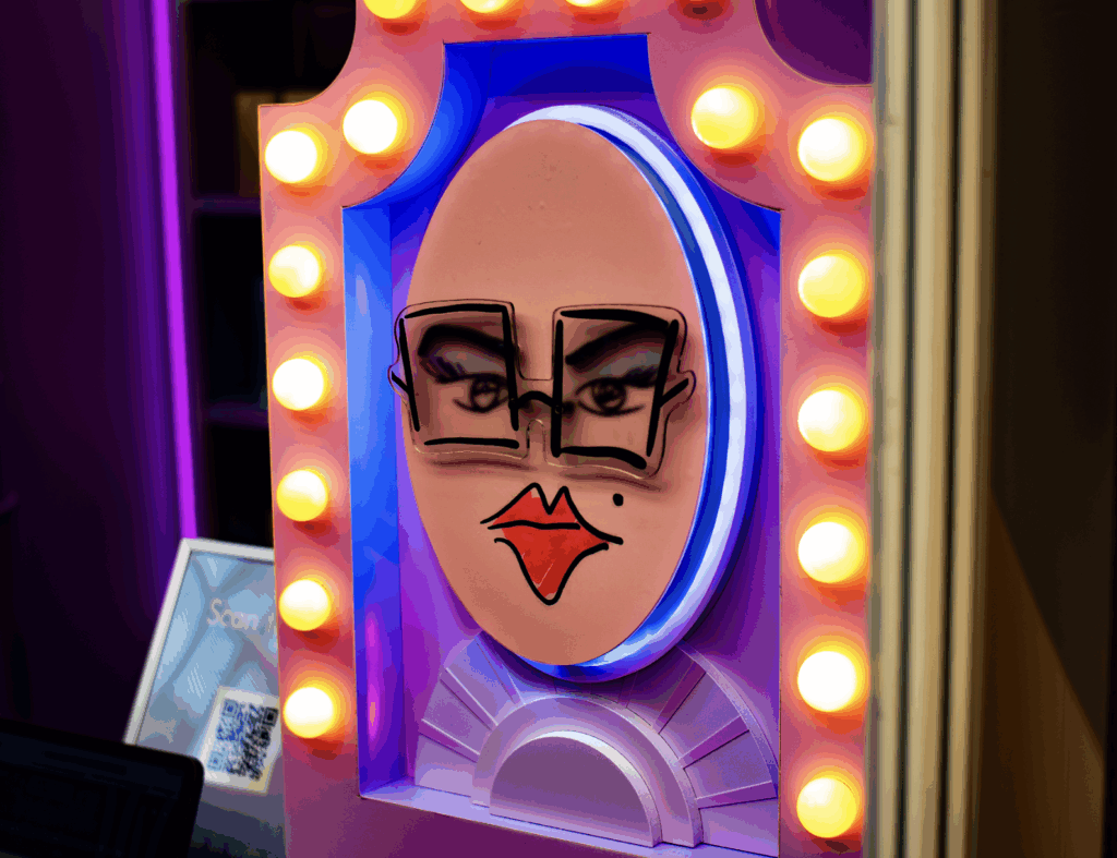 Olga can hypnotise even the most casual passer-by into having their fortune told…