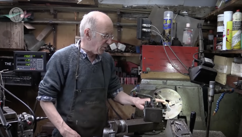 If you ever want to learn about cutting metal, Tim’s the man to teach you