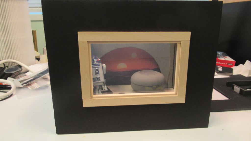 Even when turned off, it’s still a lovely diorama