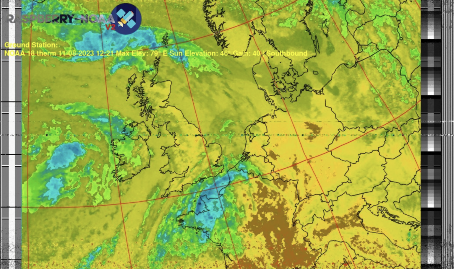 Small satellites and big antennas - Raspberry Pi