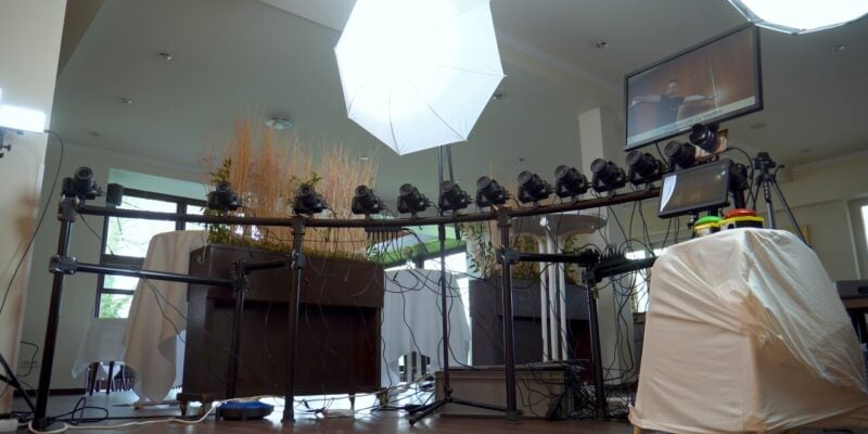 bullet time wedding video booth