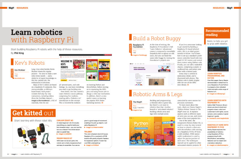 Raspberry Pi 5 in The MagPi magazine issue 134 — Raspberry Pi Official ...