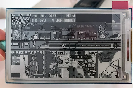 r/place E-Paper digital art display