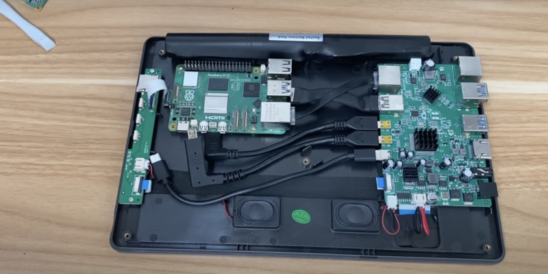 inside a raspad 3 with a pi 5 put inside