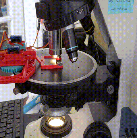 Time-lapse of the PiAutoStage collecting images.