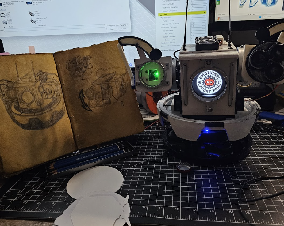 Meet M3RVN, the 
AI-powered, shoulder-perched robot