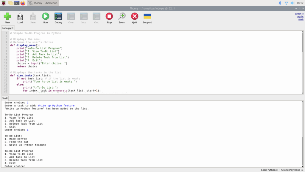 Learn Python: Make a To-Do List | #MagPiMonday - Raspberry Pi