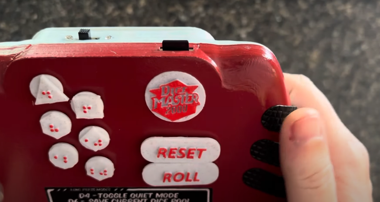 Dice Master 2000 allows visually impaired gamers to keep playing