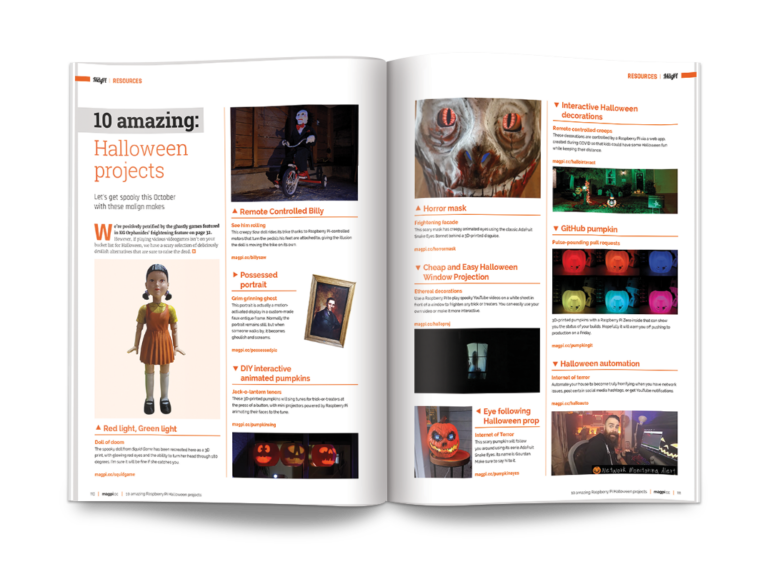 Horror Raspberry Play Retro Horror Classics on Raspberry Pi 5 in The MagPi magazine #146 ...