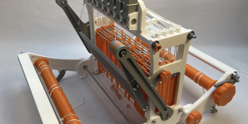 3D-printed loom