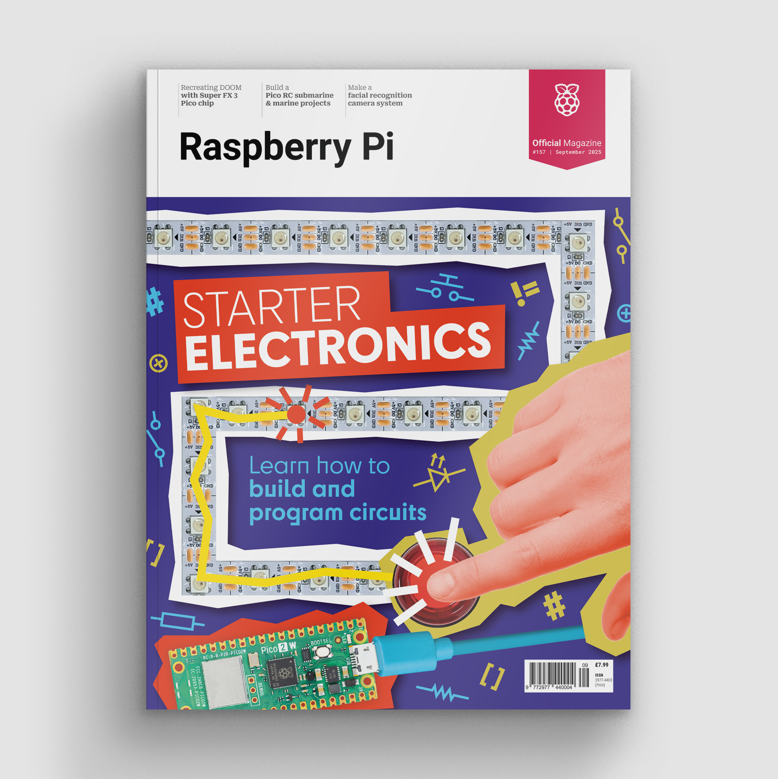 Starter Electronics in Raspberry Pi Official Magazine 157