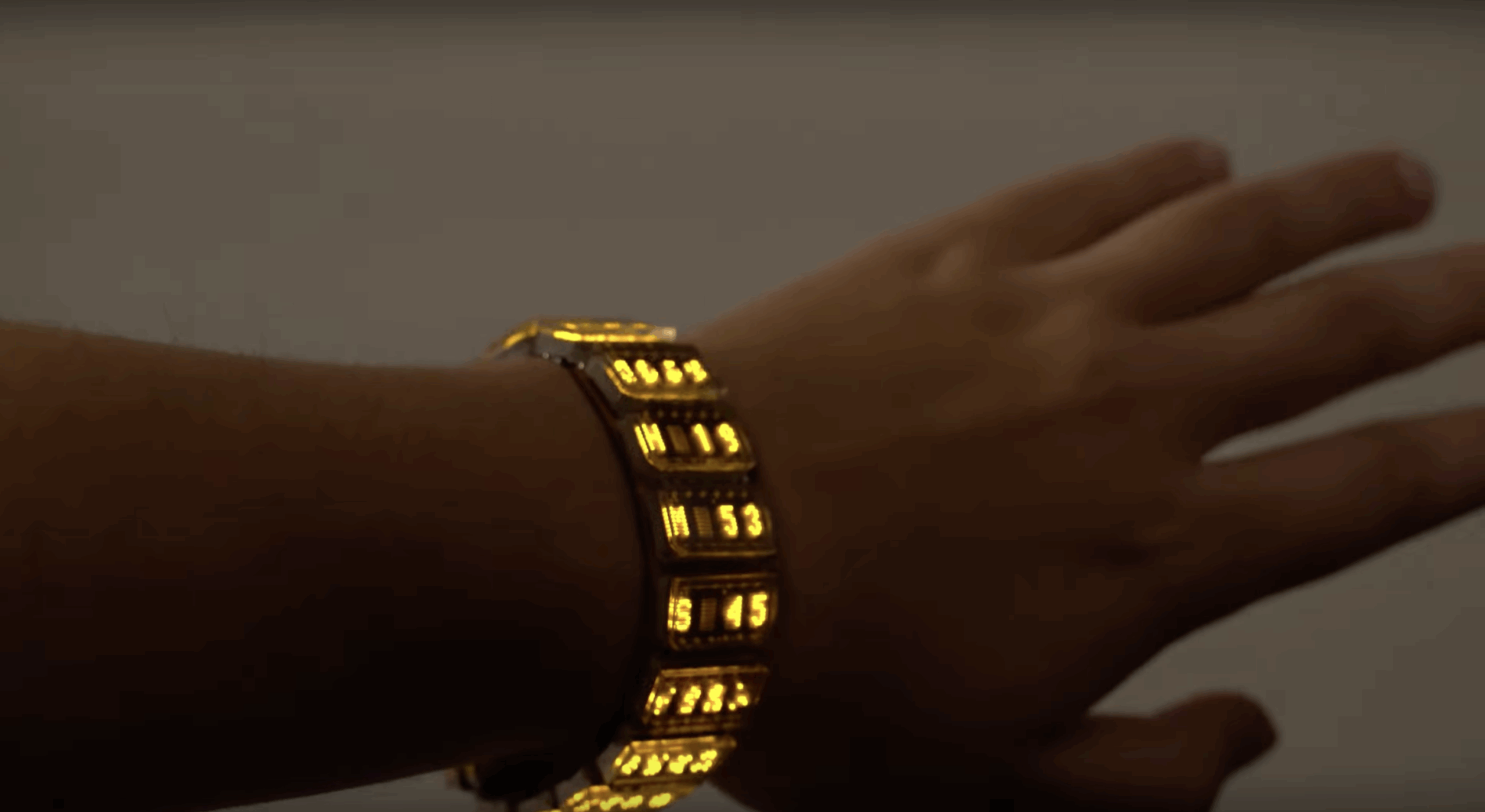 Flexible PCB watch