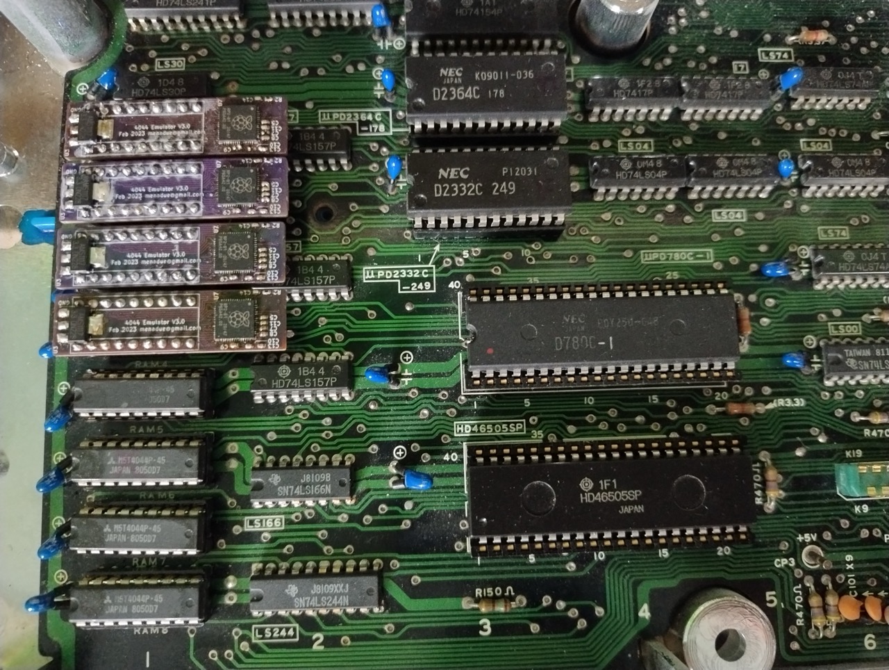 Casio FX9000P RAM replacement - Raspberry Pi