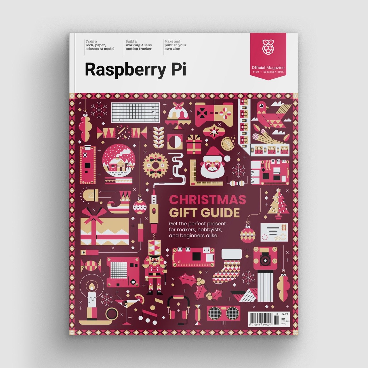 Christmas Gift Guide in Raspberry Pi Official Magazine 160