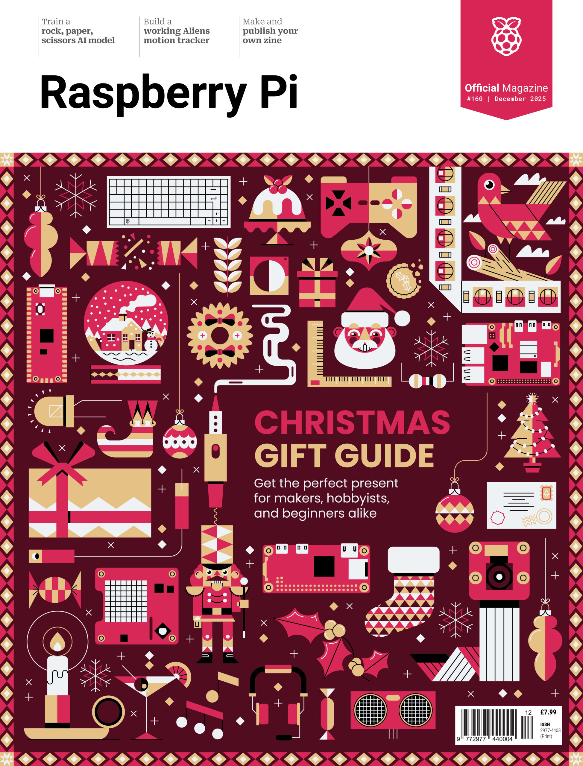 Present Raspberry Christmas Gift Guide in Raspberry Pi Official Magazine 160 — Raspberry ...
