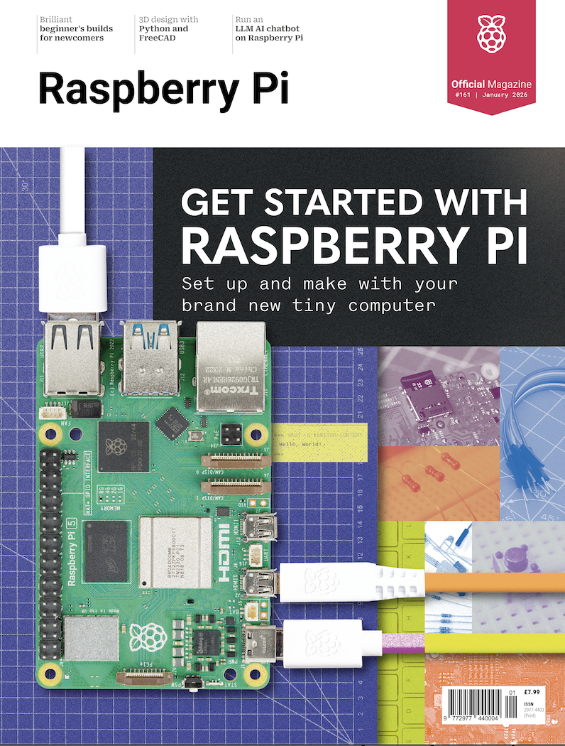 Get started with Raspberry Pi in Raspberry Pi Official Magazine 161 ...