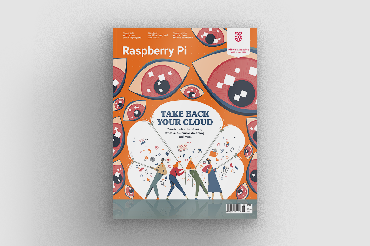 Take Back Your Clound in Raspberry Pi Official Magazine 165