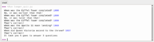 Build a simple quiz game in Python - Raspberry Pi