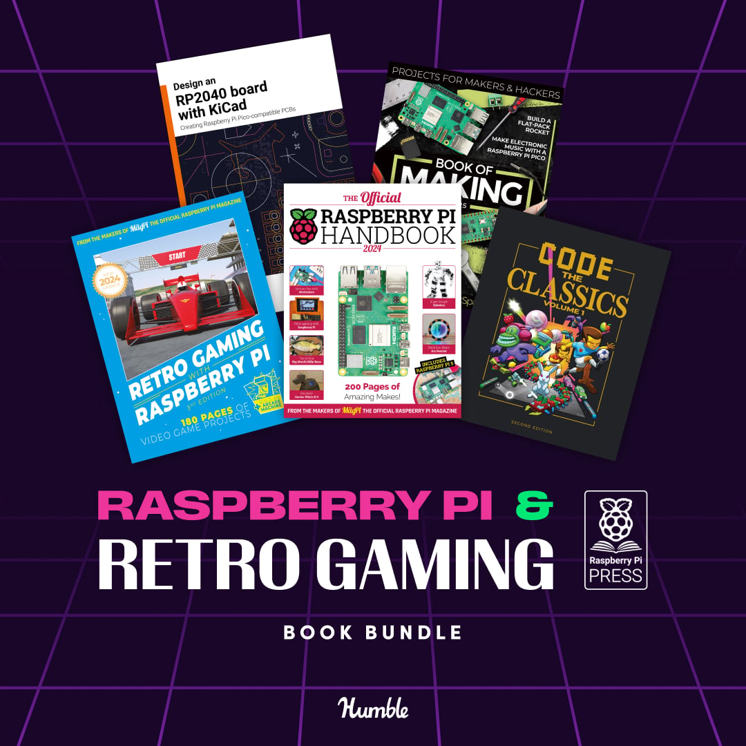 Books With Raspberry Cover Pay what you want for a bundle of books and support the Raspberry Pi ...