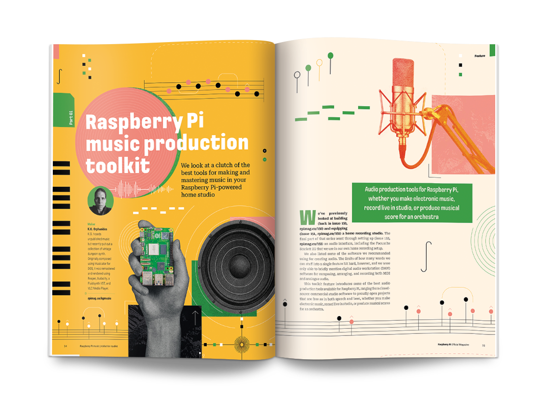 Make Music With Raspberry Pi in Official Raspberry Pi Magazine issue ...