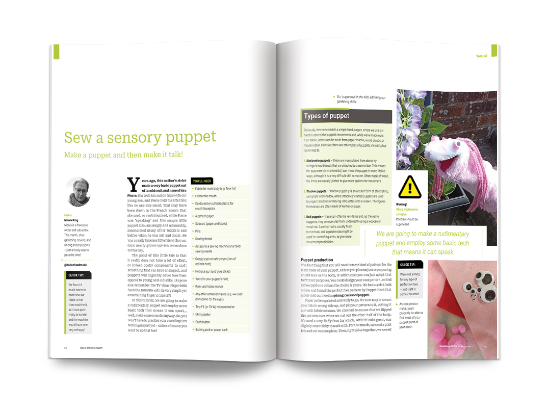 Make Music With Raspberry Pi in Official Raspberry Pi Magazine issue ...