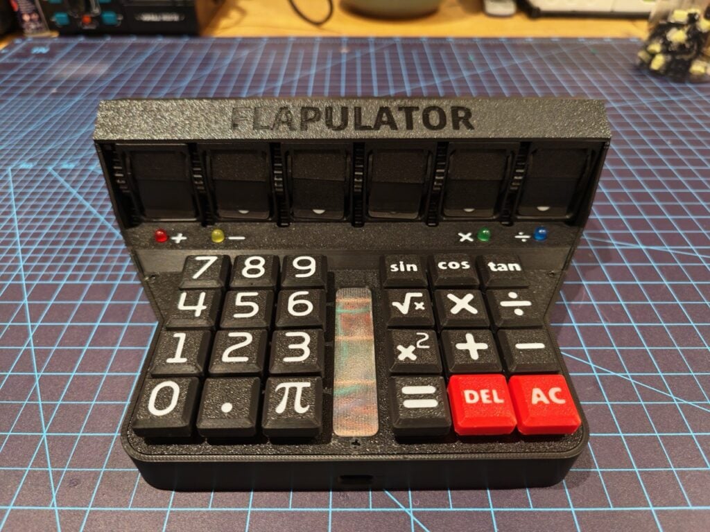 Raspberry Pi Official Magazine presents: Flapulator, the 3D printed calculator