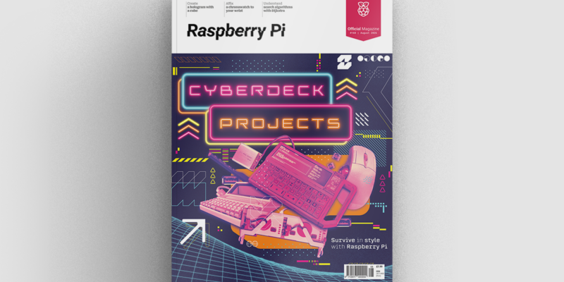 Cyberdeck Projects in Raspberry Pi Official Magazine 168