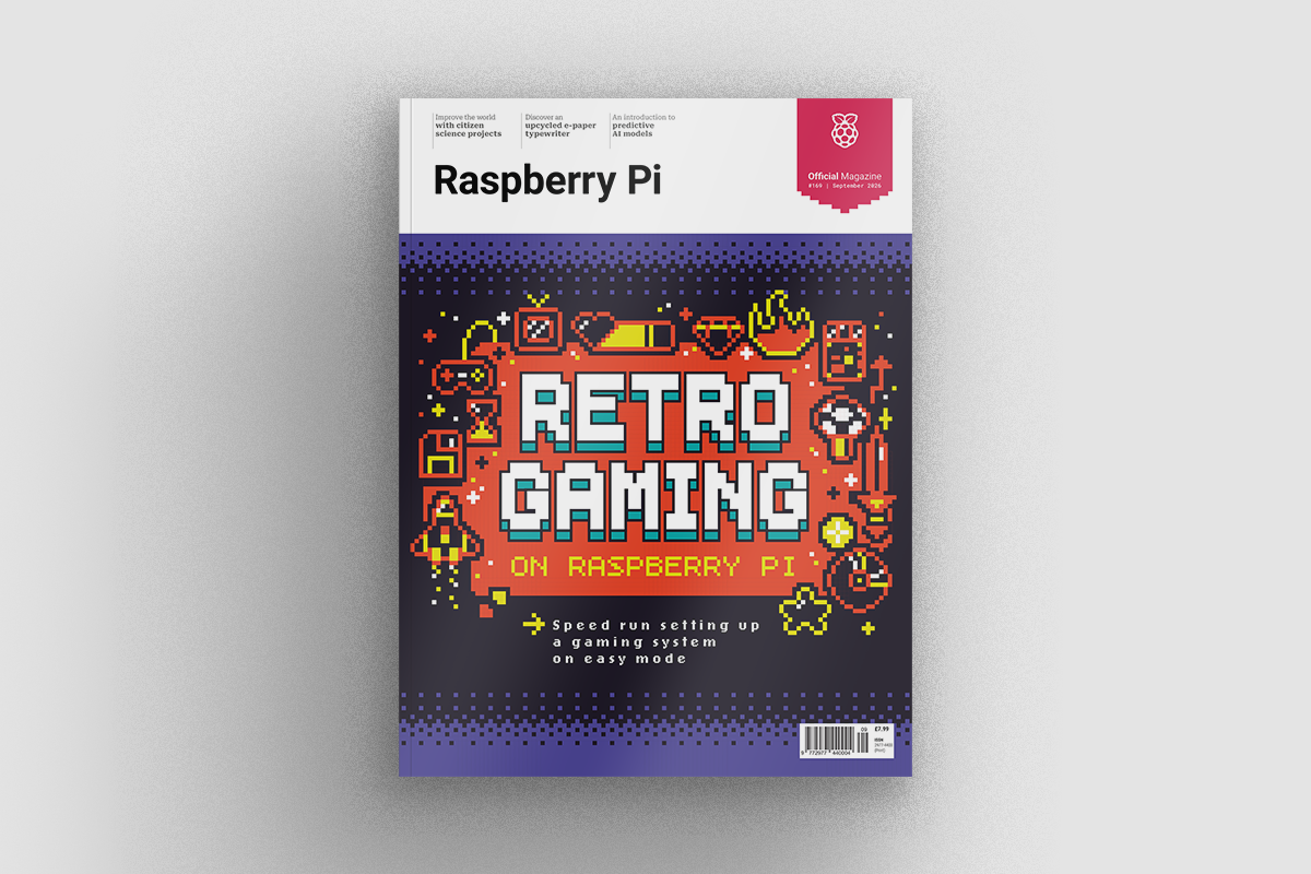 Retro gaming in Raspberry Pi Official Magazine 169