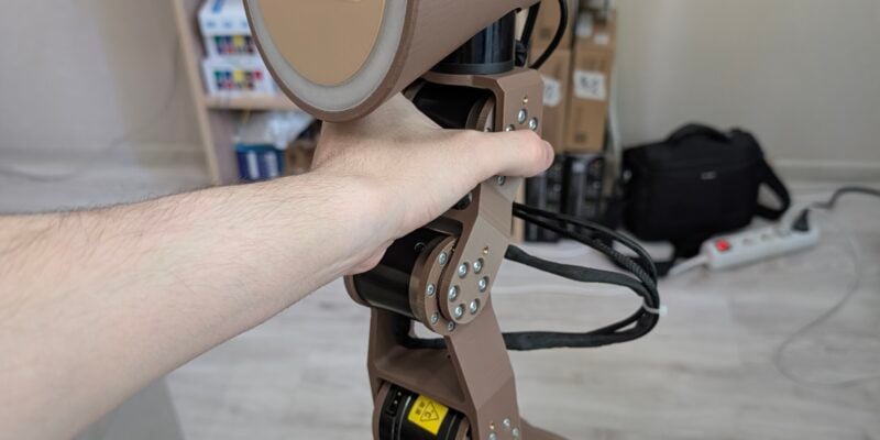 Robot arm lamp