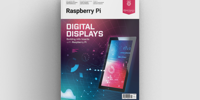 Digital Displays in Raspberry Pi Official Magazine 170