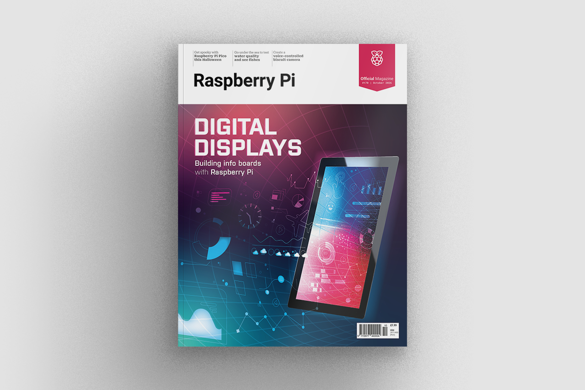 Digital Displays in Raspberry Pi Official Magazine 170
