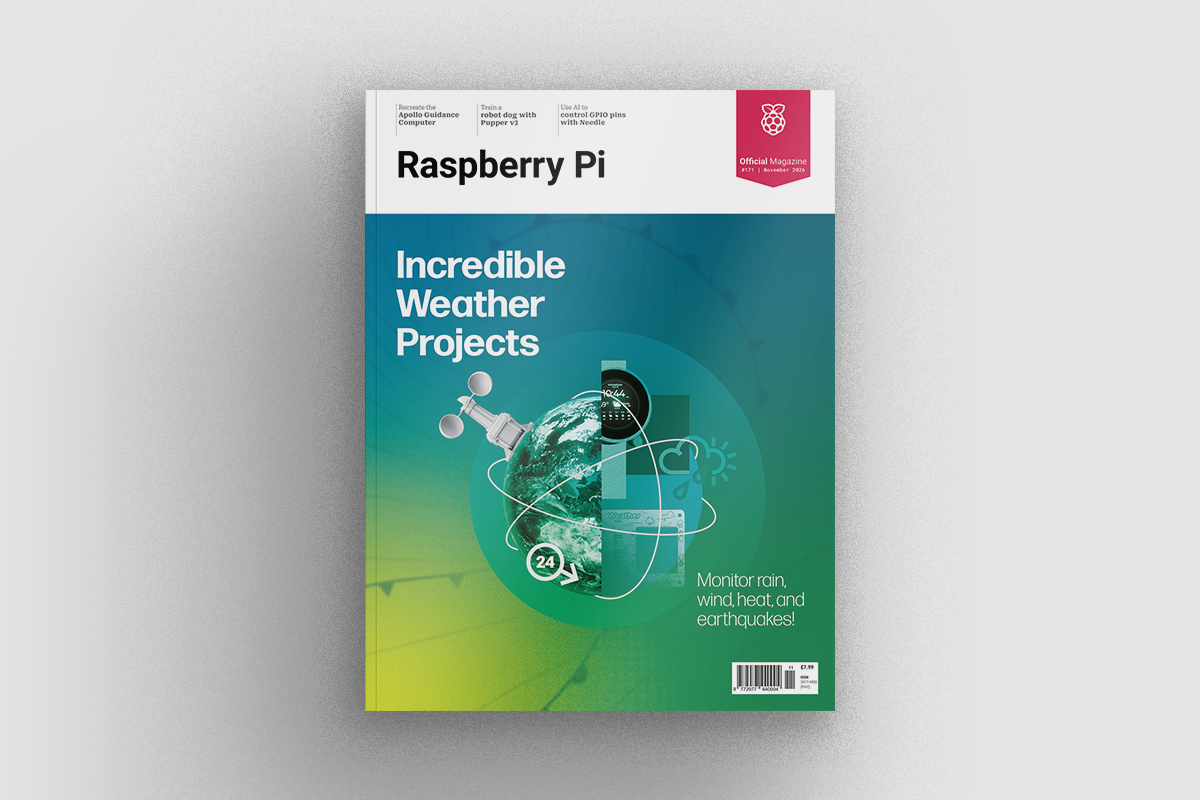 Incredible Weather Projects in Raspberry Pi Official Magazine issue 171