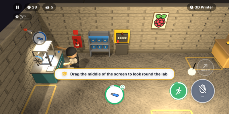 Level one: a scruffy garage, a bare bulb, and one 3D printer