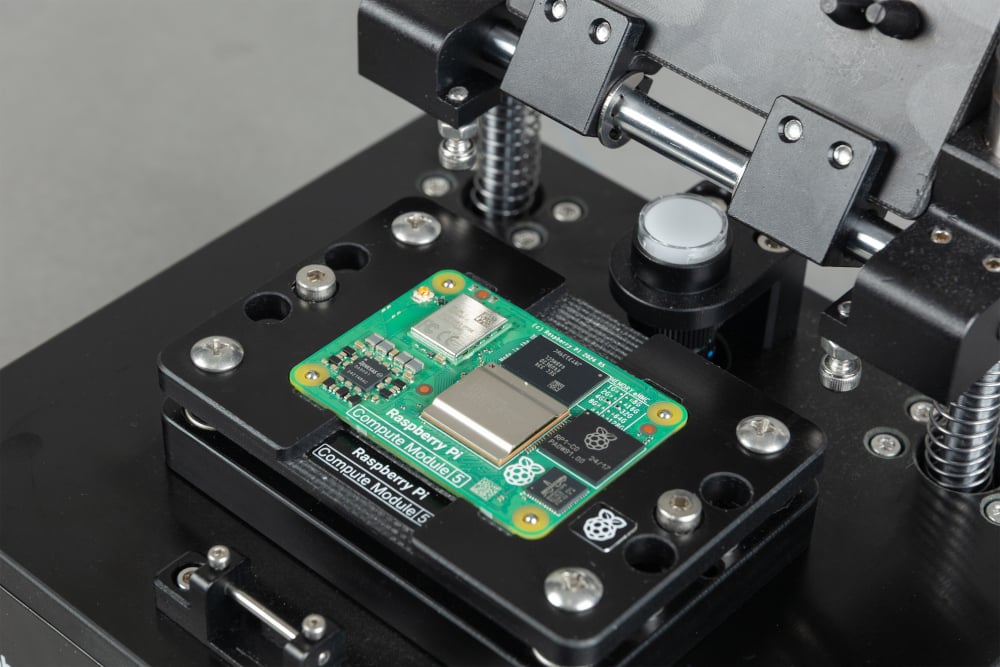 The Compute Module sits within the module recess.