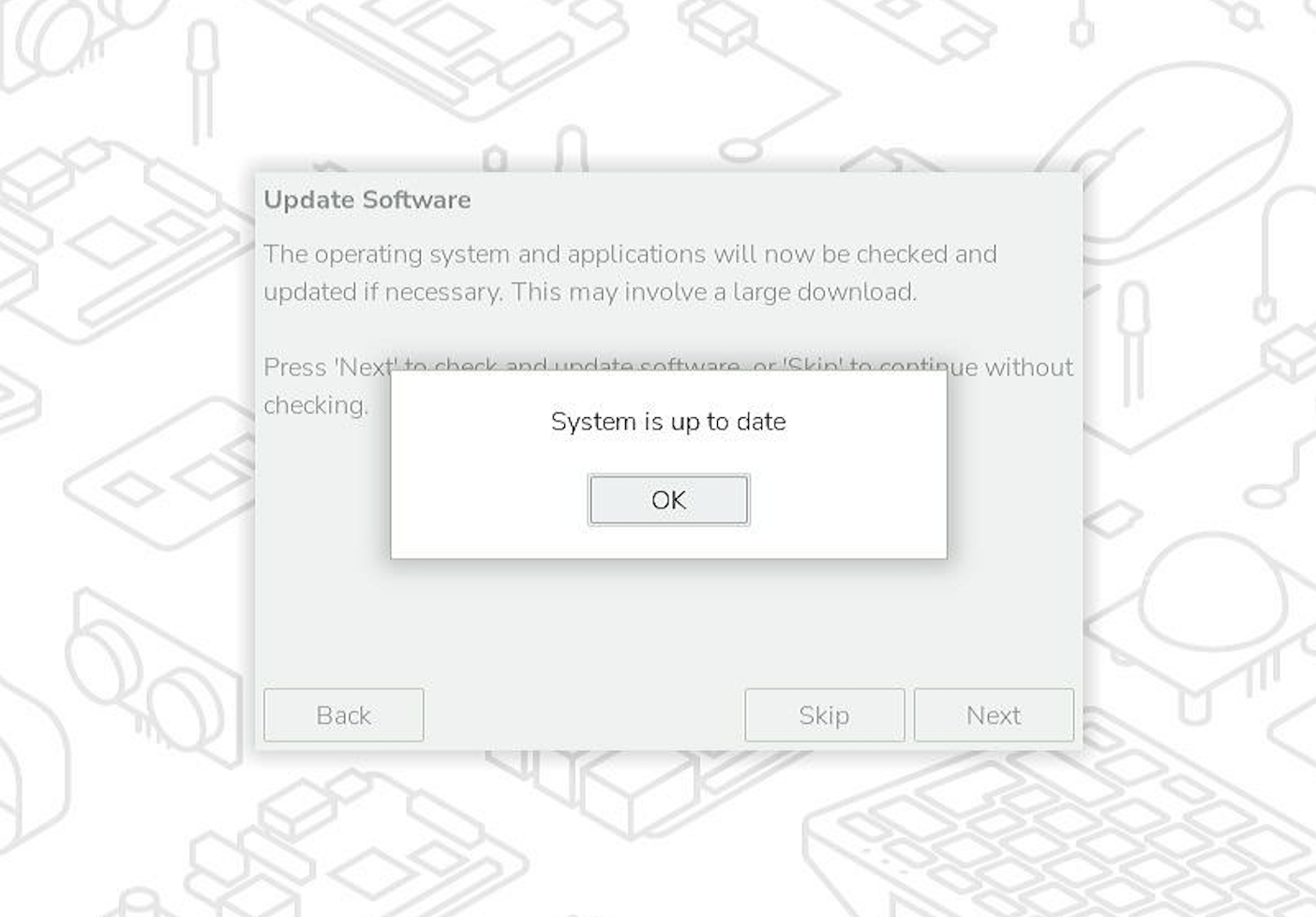 System is up to date.