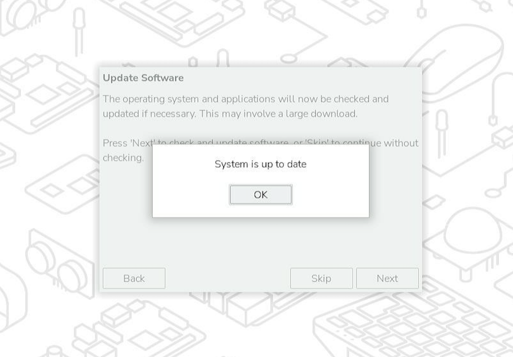 System is up to date.